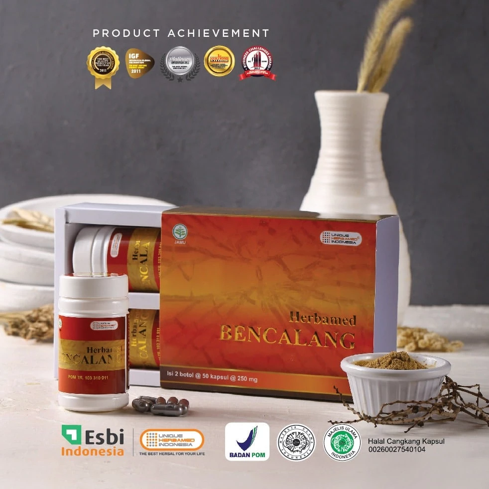 ESBI Ben Ca Lang Bencalang Herbamed - Obat Herbal Anti Kanker dan Tumor 100 Kapsul - Gambar 2