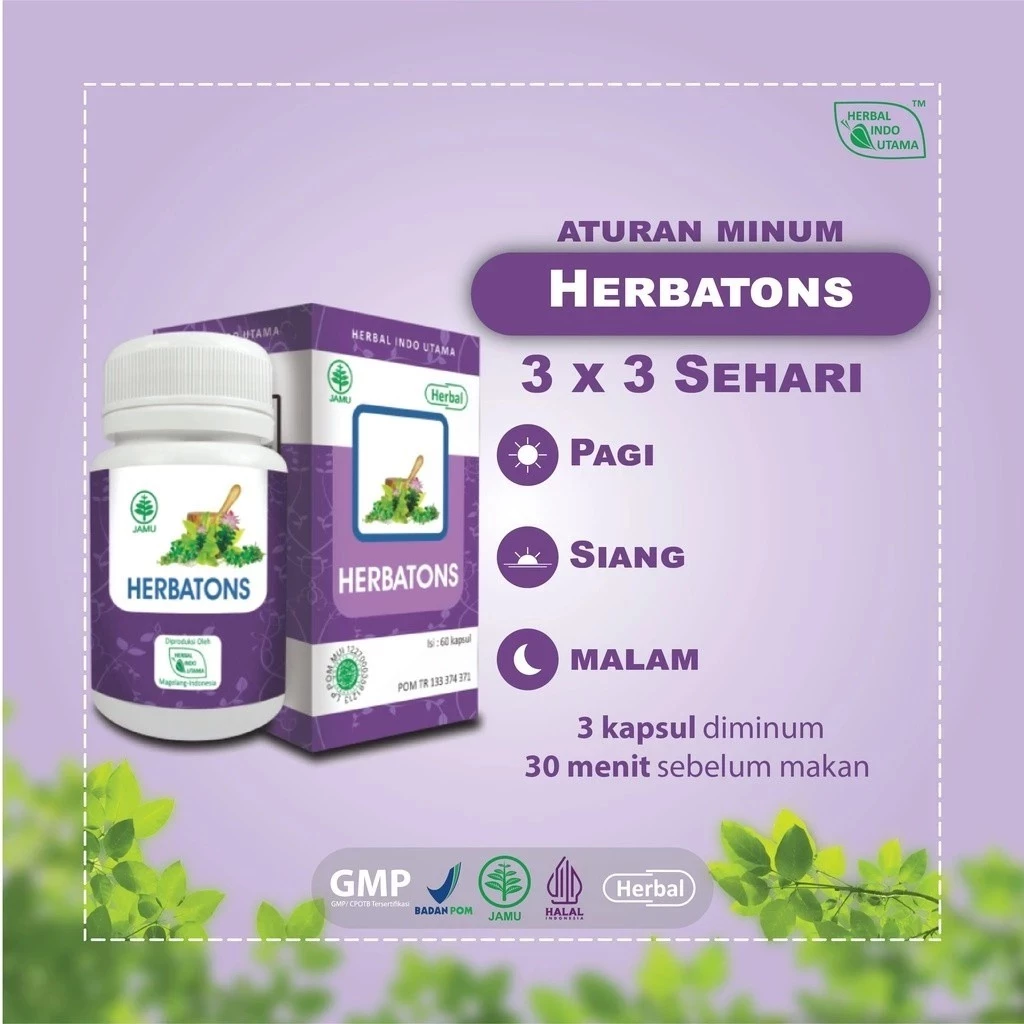 HIU Herbatons Obat Herbal Amandel Tanpa Operasi Herbal Indo Utama - Gambar 5