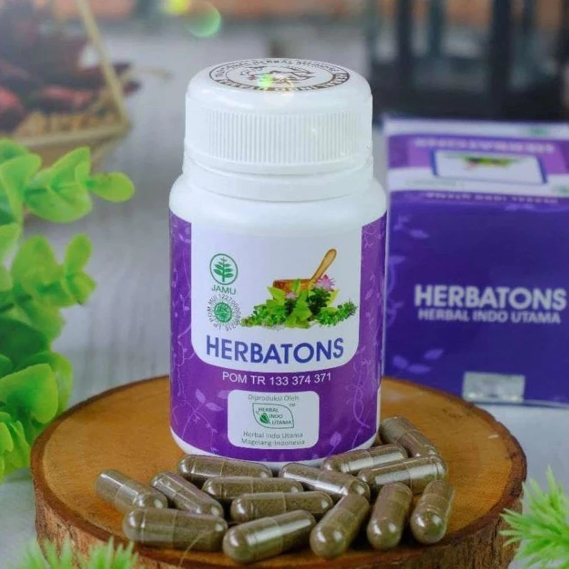 HIU Herbatons Obat Herbal Amandel Tanpa Operasi Herbal Indo Utama - Gambar 2