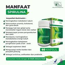 HIU Kapsul Ekstrak Spirulina Herbal Indo Utama21
