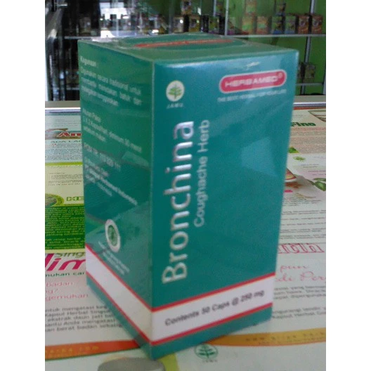 Herbal Bronchina Herbamed - Obat Herbal Bronkitis - Penyakit ISPA - Gambar 6