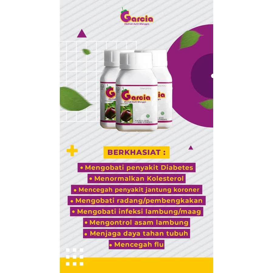 HIU Garcia Kapsul Ekstrak Kulit Manggis - Gambar 5