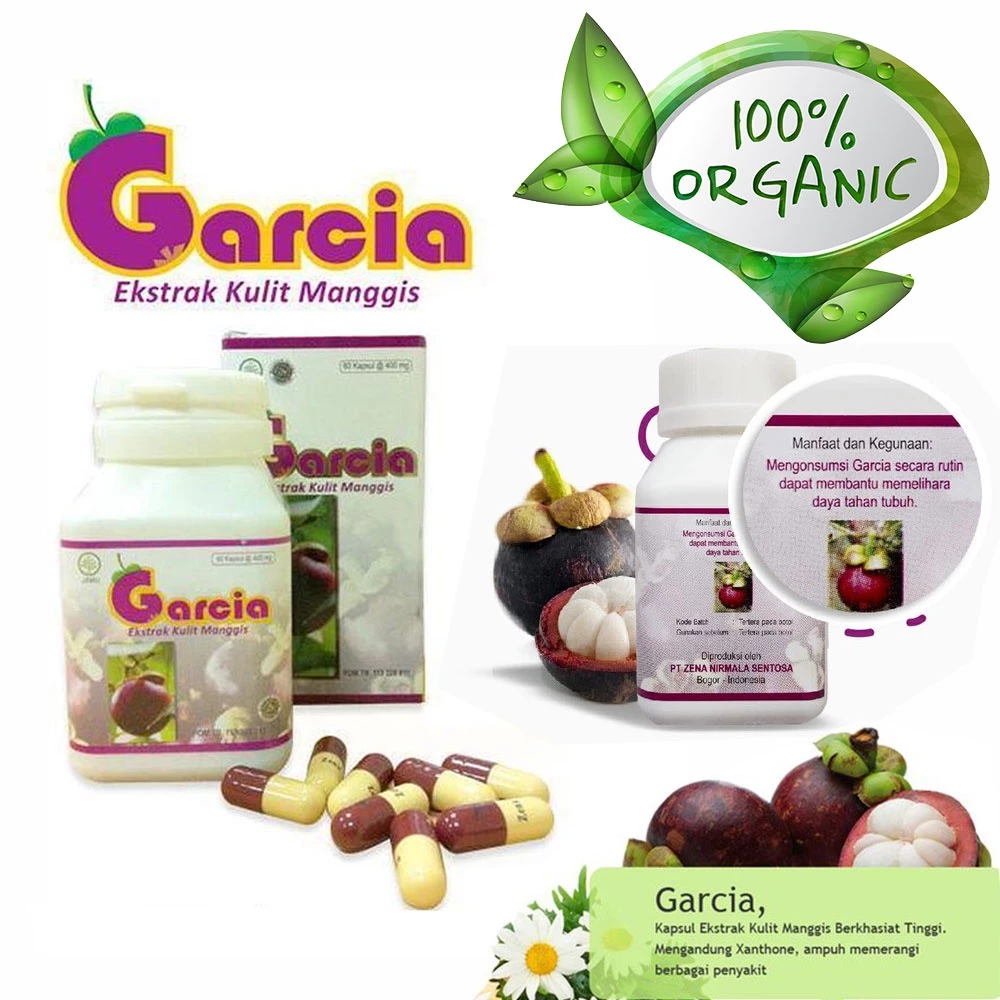 HIU Garcia Kapsul Ekstrak Kulit Manggis - Gambar 4