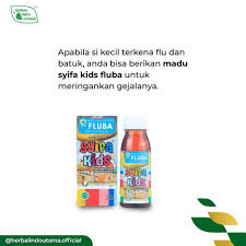 Madu Syifa Kids Fluba Obat Flu dan Batuk Anak Herbal Indo Utama - Gambar 6