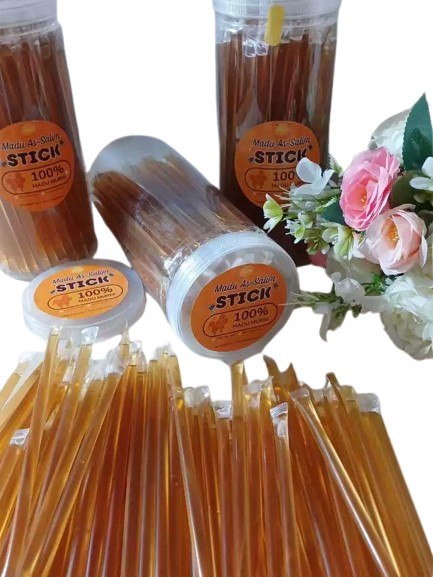 Madu Stick As Salim Honey - Madu 100% Murni Tanpa Pemanis Buatan dan Pengawet - Madu Stick Murah