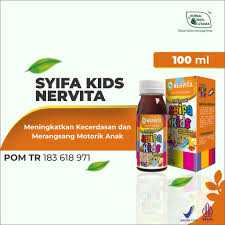 Syifa Kids Syifakids Nervita Cerdas Cendekia - Madu Herbal Kecerdasan Otak Anak - Herbal Indo Utama - Gambar 3