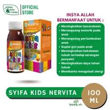 Syifa Kids Syifakids Nervita Cerdas Cendekia - Madu Herbal Kecerdasan Otak Anak - Herbal Indo Utama - Gambar 4