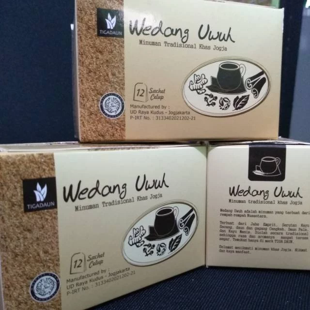 Teh Wedang Uwuh UD Raya Kudus Tiga Daun Asli Murah - Gambar 6