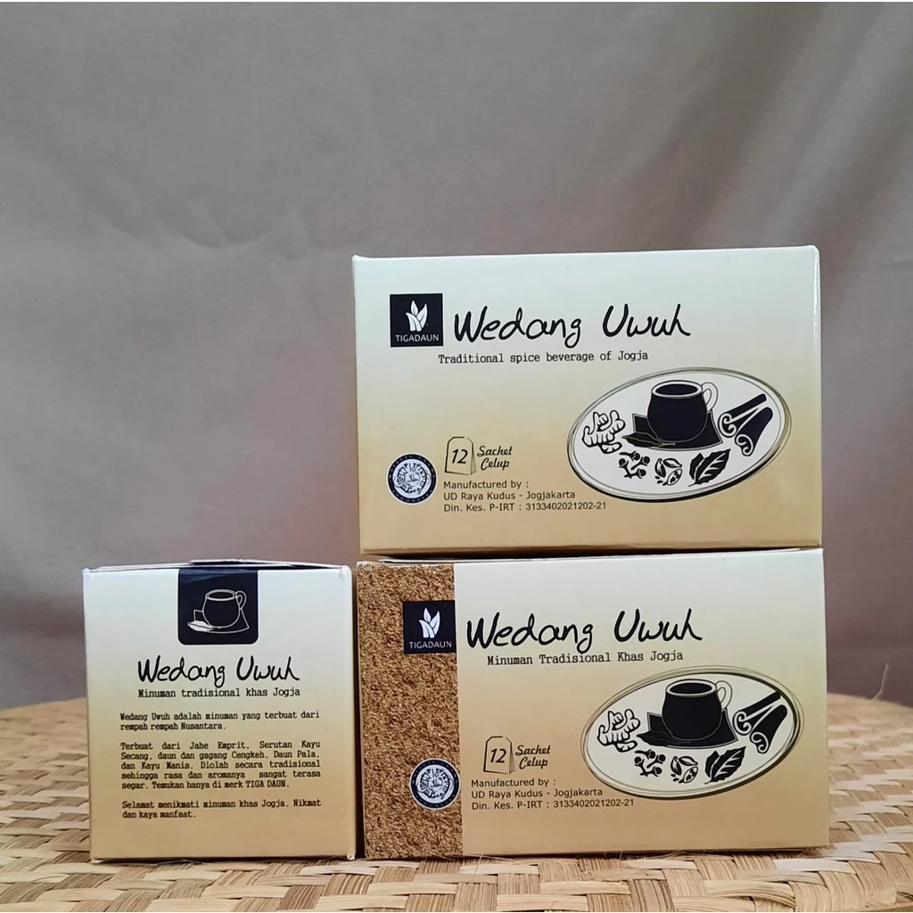 Teh Wedang Uwuh UD Raya Kudus Tiga Daun Asli Murah - Gambar 8