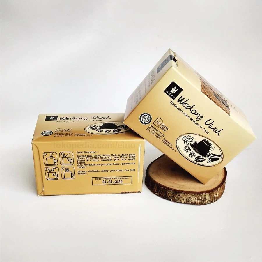 Teh Wedang Uwuh UD Raya Kudus Tiga Daun Asli Murah