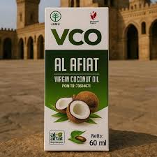 VCO Virgin Coconut Oil 60 ML - Minyak Kelapa Murni AlAfiat - Gambar 2